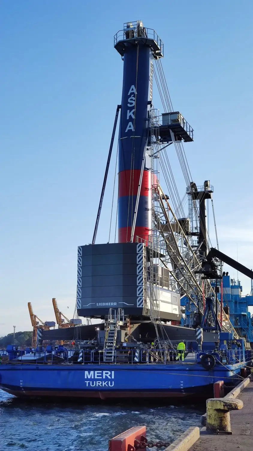 Read more about the article New shore crane at OT Port in Swinoujscie
